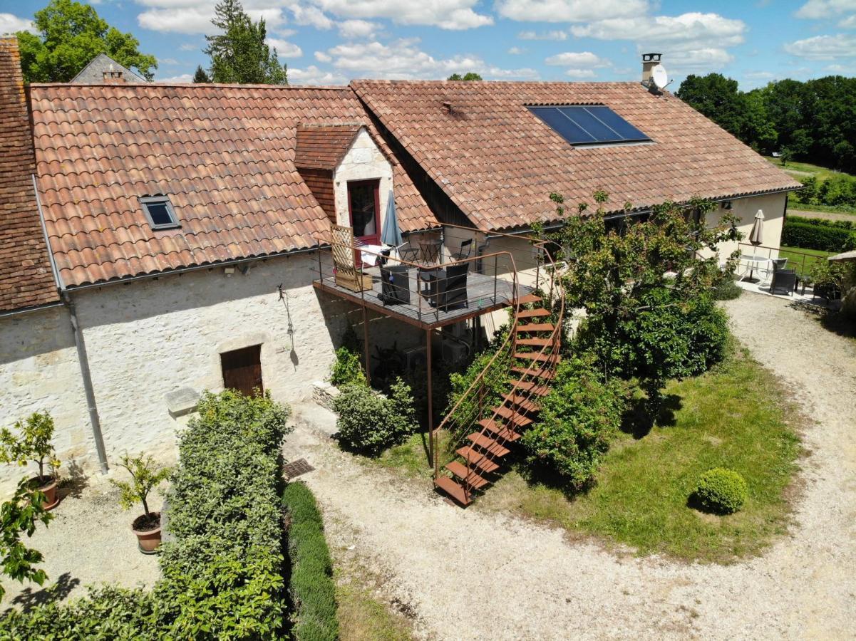 Villa Domaine Des Ormeaux Ajat Exterior foto